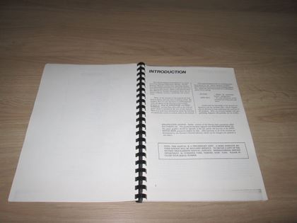 Rhodes-Chroma Manuals - 1982- Rare